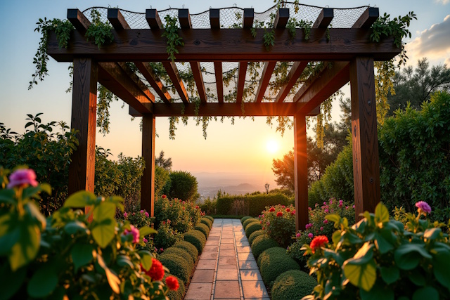 Gemütliche Pergola: Warum ein Tarnnetz das perfekte Upgrade für Ihren Garten ist