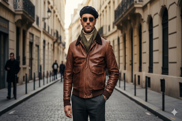 Wie markante Accessoires und starke Jacken einen zeitlosen Stil formen